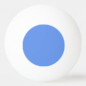 Cornflower Blue Tischtennisball (Rückseite)