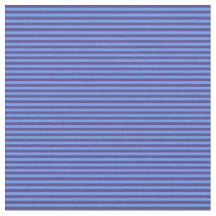 Cornflower Blue und Dark Slate Blue Streifen Stoff