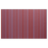 Cornflower Blue und Maroon-Muster Stoff (Fat Quarter (45,7 x 55,9 cm))
