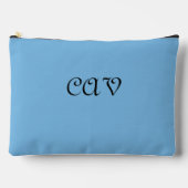 Cornflower Blue Zubehörtasche (Vorderseite)