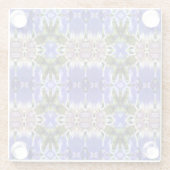 CORNFLOWER-BLUME GLASUNTERSETZER (Rückseite)