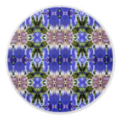 CORNFLOWER-BLUME KERAMIKKNAUF (Vorderseite)