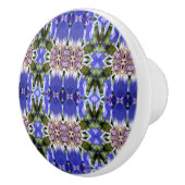 CORNFLOWER-BLUME KERAMIKKNAUF (Rechts)