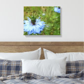 Cornflower Canvas Print Leinwanddruck (Insitu (Schlafzimmer))