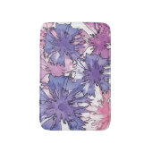 Cornflower Collage Badematte (Vorderseite Vertikal)