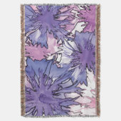 Cornflower Collage Decke (Vorderseite Vertikal)