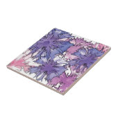 Cornflower Collage Fliese (Seite)