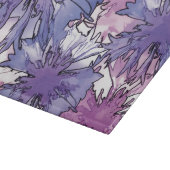 Cornflower Collage Schneidebrett (Ecke)