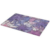 Cornflower Collage Schneidebrett (Ecke)