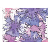 Cornflower Collage Tischdecke (Vorderseite (Horizontal))