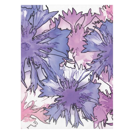 Cornflower Collage Tischdecke (Vorderseite)