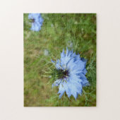 Cornflower Foto Puzzle (Vertikal)