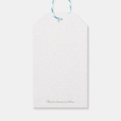 Cornflower Geschenkanhänger (Rückseite)