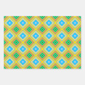 Cornflower Harmonische Farben Kunst, Dichtung und Geschenkpapier Set (Vorderseite)