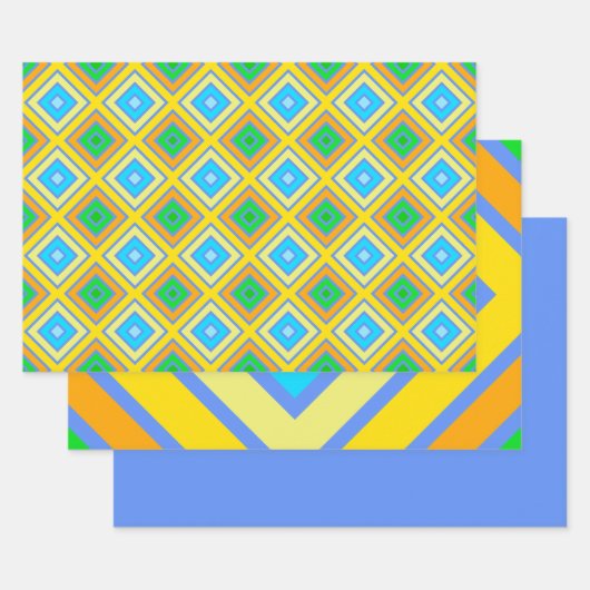 Cornflower Harmonische Farben Kunst, Dichtung und Geschenkpapier Set (Set)