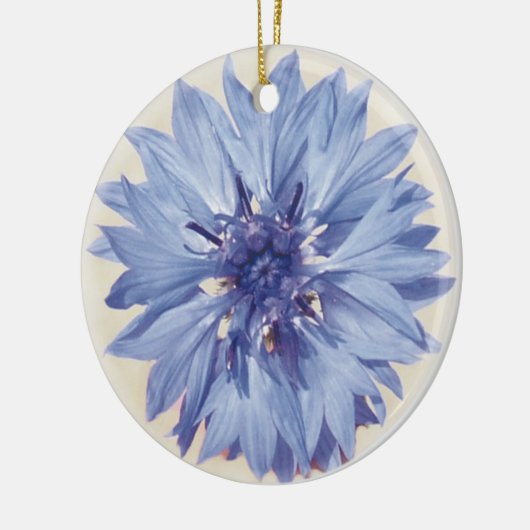 Cornflower Keramikornament (Links)