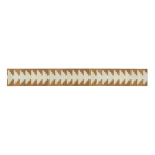 Cornflower Tribal Arrow Grosgrain Ribbon Ripsband