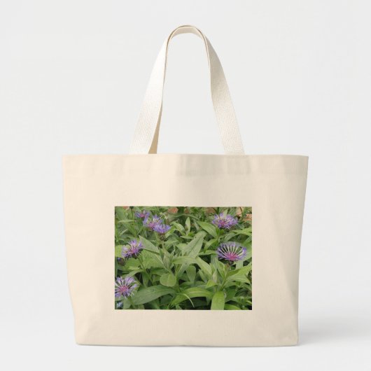 Cornflowers Jumbo Tote Bag Stoffbeutel (Vorne)