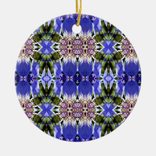 CORNFLOWERS KERAMIK ORNAMENT (Vorne)