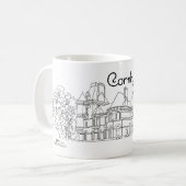 Cornhill Castle Schottland Kaffeetasse (Vorderseite Links)