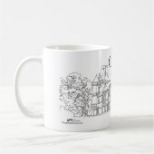Cornhill Castle Schottland Kaffeetasse (Links)