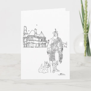 Cornhill Castle Schottland Karte