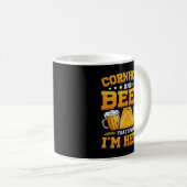 Cornhole And Beer Lover Cornstar Novelty76 Kaffeetasse (VorderseiteRechts)