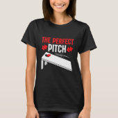 Cornhole Apperal The Perfect Pitch Cornhole T-Shirt (Vorderseite)