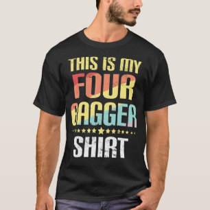 Cornhole Bean Bag Toss Das ist mein vier Bagger T-Shirt