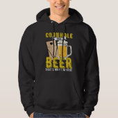 Cornhole Beer Game Alcohol Hoodie (Vorderseite)