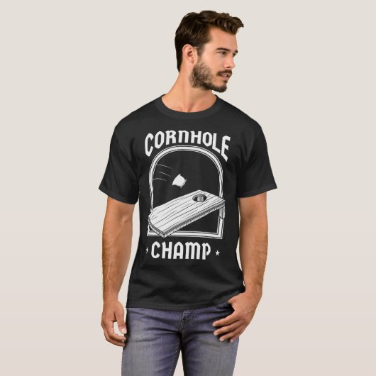 Cornhole Champ Essential T - Shirt (Vorne ganz)