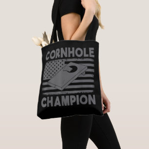 Cornhole-Champion Cornhole-Team Bean Bag Lustig Tasche
