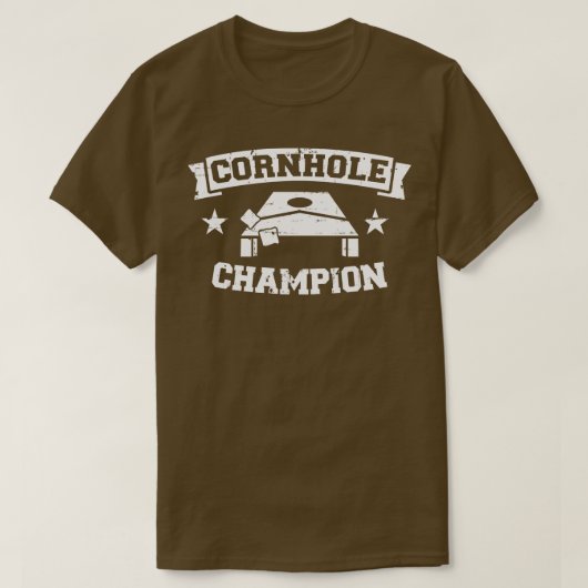 Cornhole-Champion T-Shirt (Design vorne)