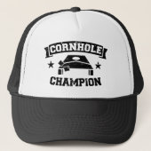 Cornhole-Champion Truckerkappe (Vorderseite)