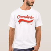 Cornhole Chef des Wurf-Shirts T-Shirt (Vorderseite)