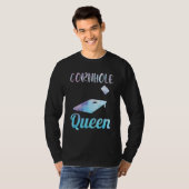 Cornhole Corn Hole Cornhole Queen T-Shirt (Vorne ganz)