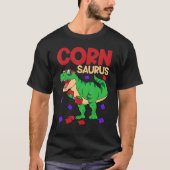 Cornhole Corn Hole Cornsaurus T-Shirt (Vorderseite)