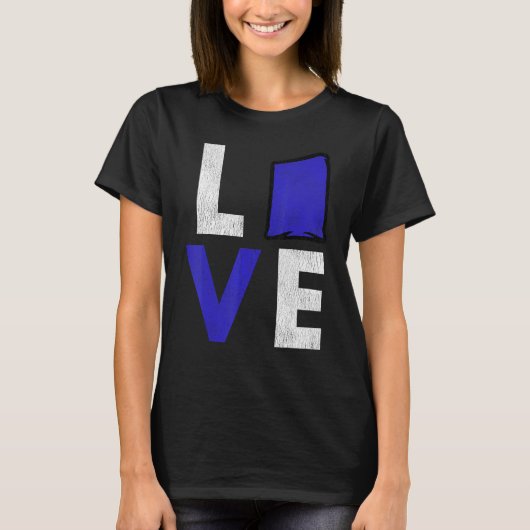 Cornhole Corn Hole LOVE T-Shirt (Vorderseite)