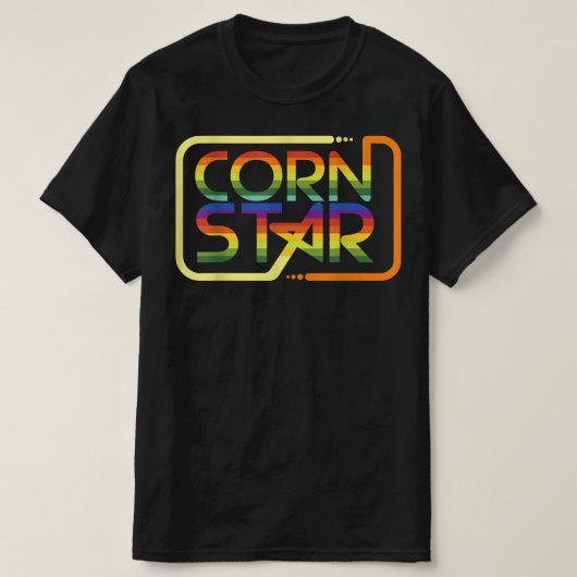 Cornhole Cornhole Cornhole Star T-Shirt Cornhole T (Design vorne)