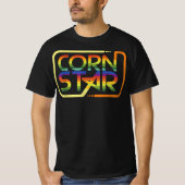 Cornhole Cornhole Cornhole Star T-Shirt Cornhole T (Vorderseite)