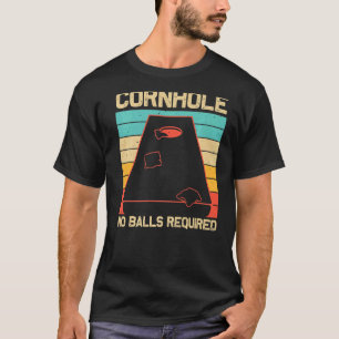Cornhole for Men Women Sack Toss Game Bean Bag Pla T-Shirt