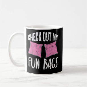 Cornhole Karo aus meinem Fun Bagss Team Geschenk Kaffeetasse