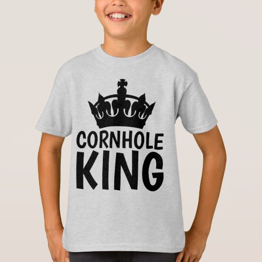 CORNHOLE KING T - Shirt (Vorderseite)
