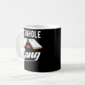 Cornhole Lawn Game Bean Sack Cornhole Team Pl Kaffeetasse (Vorderseite Links)