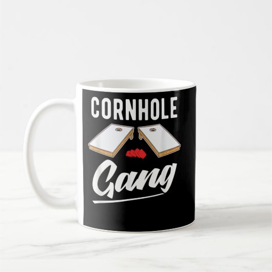 Cornhole Lawn Game Bean Sack Cornhole Team Pl Kaffeetasse (Links)