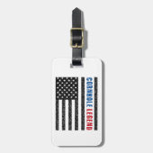 Cornhole Legend USA Gepäckanhänger (Vorderseite vertikal)