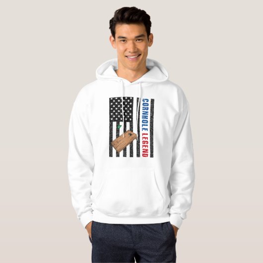 Cornhole Legend USA Hoodie (Vorne ganz)