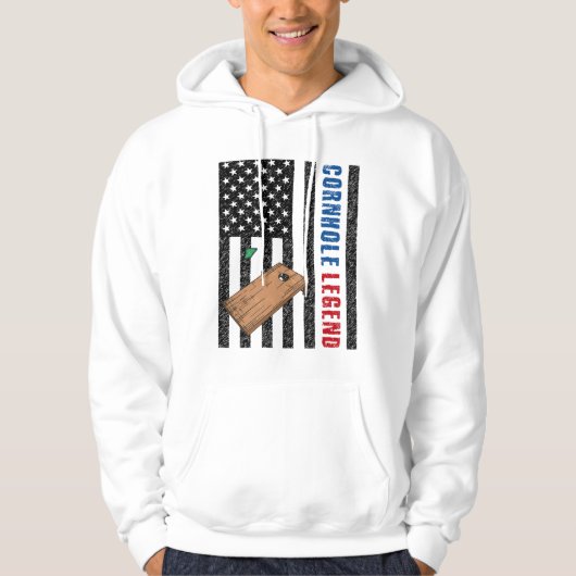 Cornhole Legend USA Hoodie (Vorderseite)