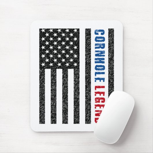 Cornhole Legend USA Mousepad (Mit Mouse)