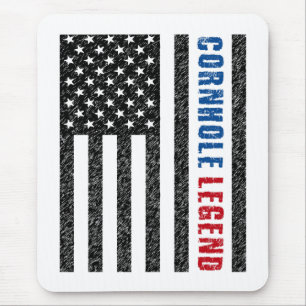 Cornhole Legend USA Mousepad